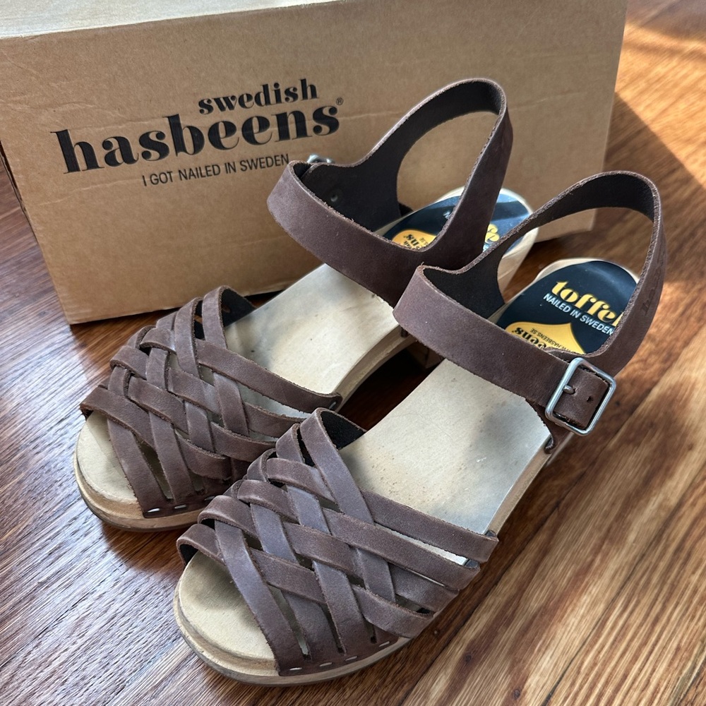 Swedish Hasbeens sandals
